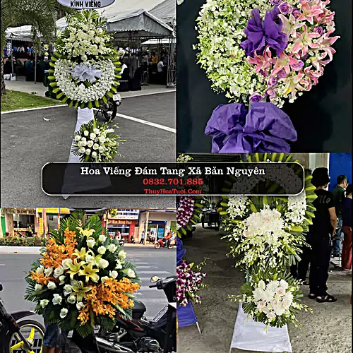 Đặt Vòng Hoa Tang Lễ tại Xã Bản Nguyên, Phú Thọ