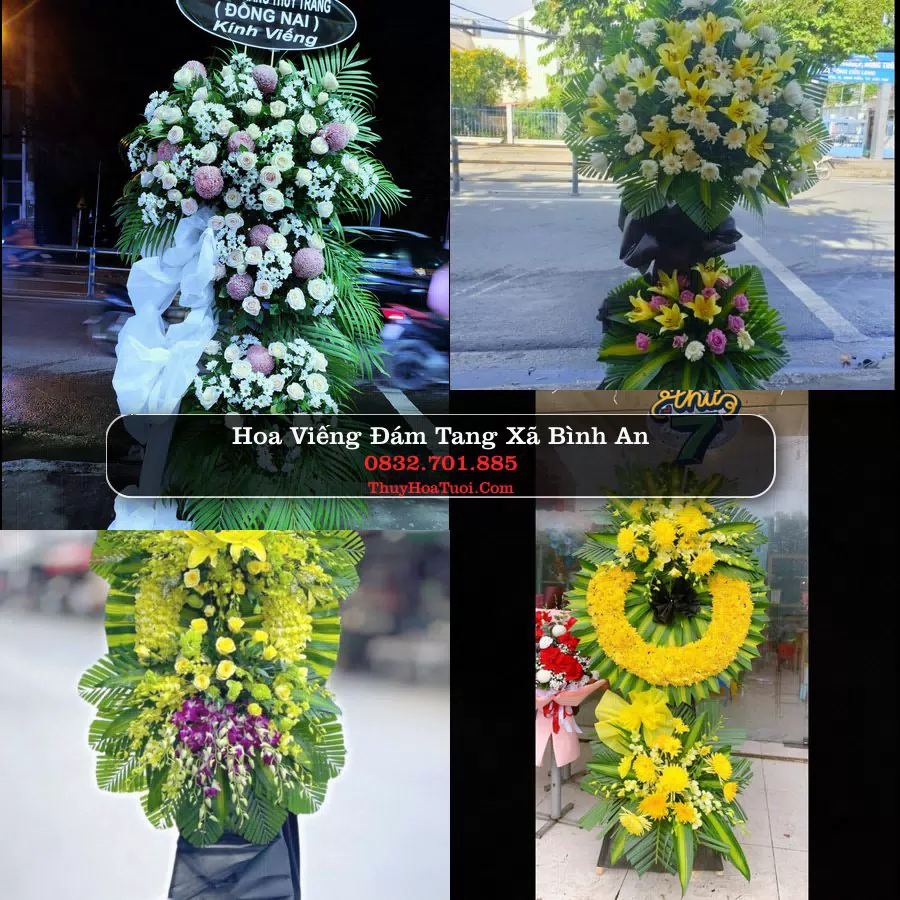 Đặt Hoa Tang Lễ tại Xã Bình An, Ninh Bình