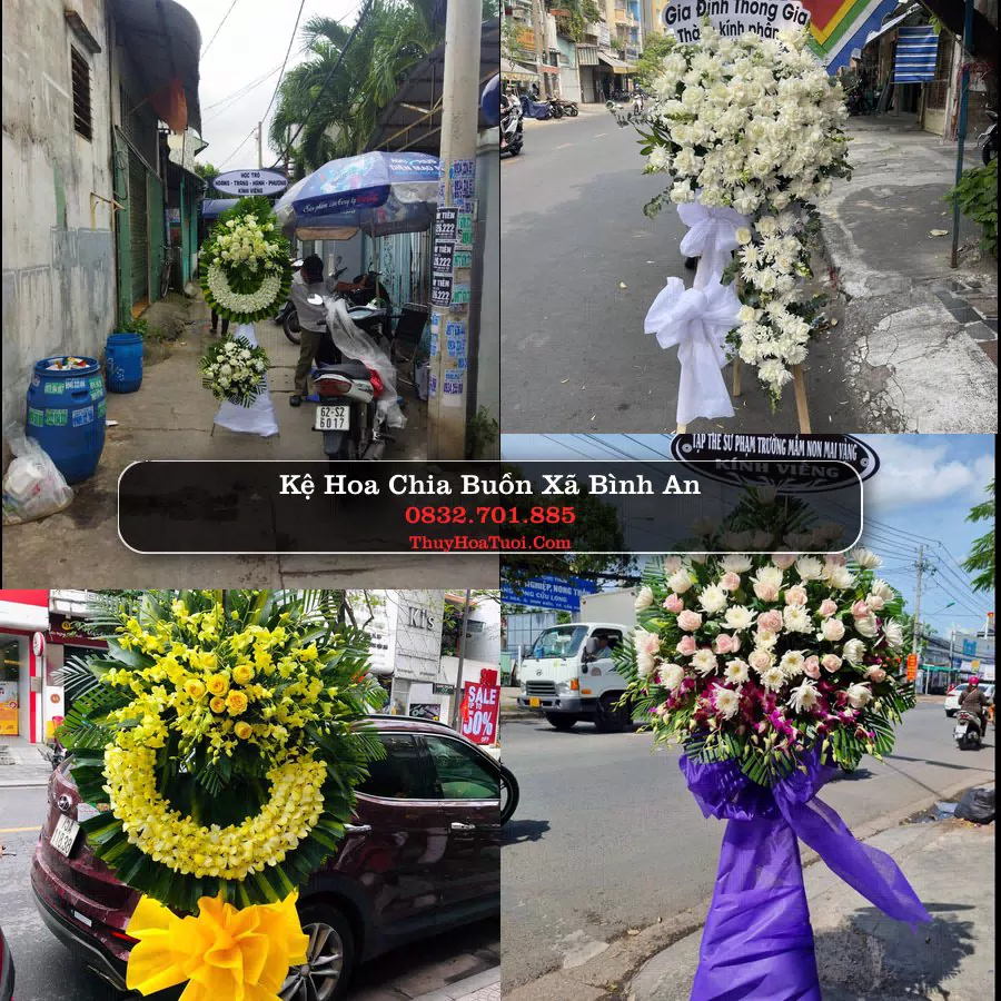 Kệ hoa tang lễ giao tại Xã Bình An, Ninh Bình