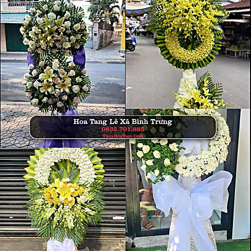 Đặt Vòng Hoa Tang Lễ tại Xã Bình Trưng, Đồng Tháp