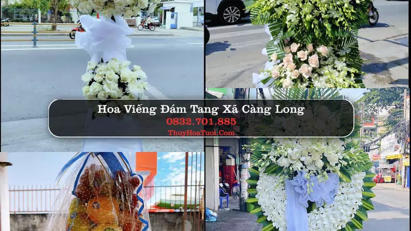 Đặt Hoa Chia Buồn tại Xã Càng Long, Vĩnh Long