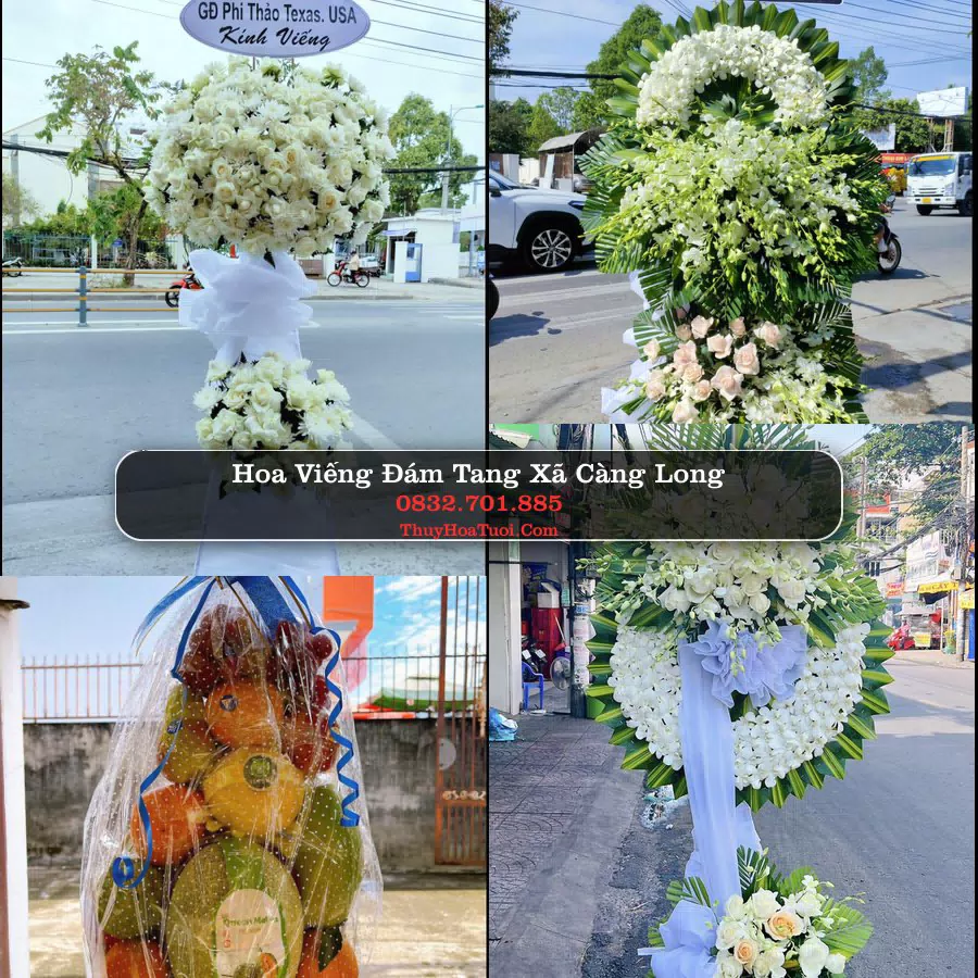 Đặt Hoa Chia Buồn tại Xã Càng Long, Vĩnh Long
