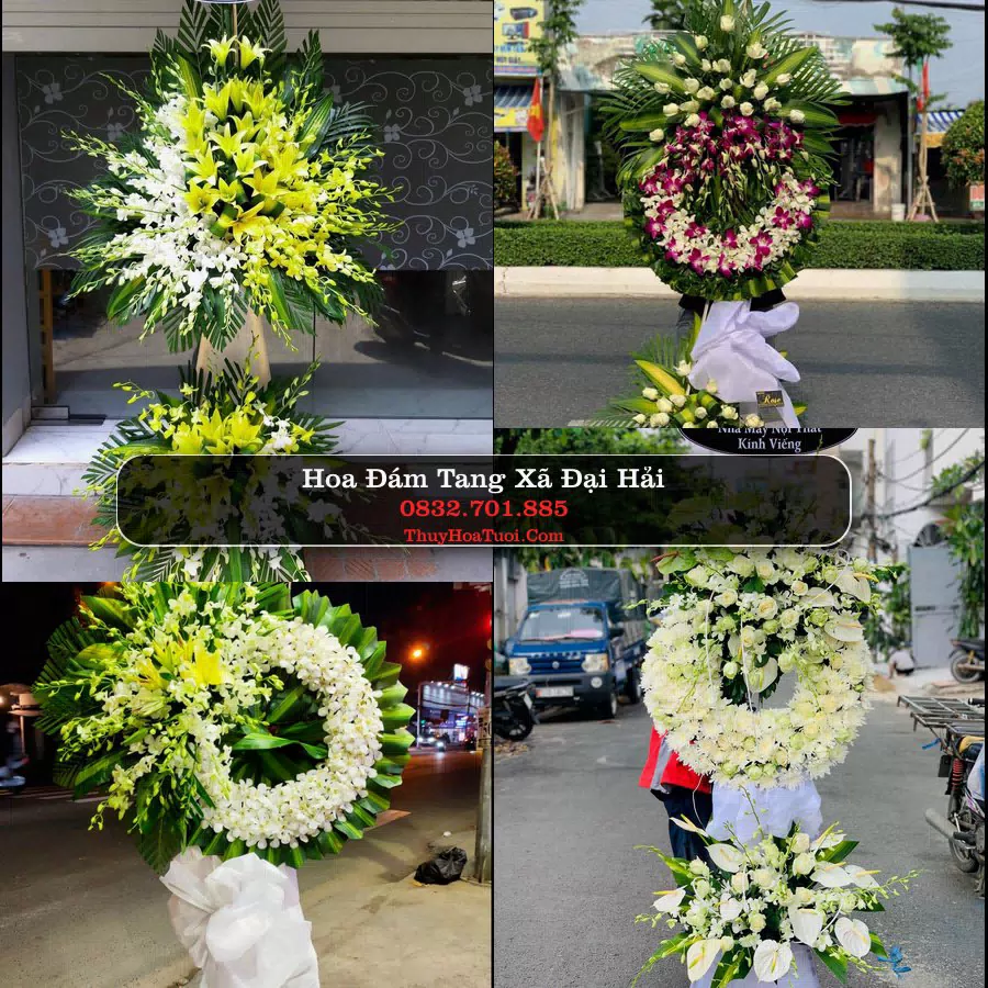Đặt Vòng Hoa Tang Lễ tại Xã Đại Hải, Cần Thơ