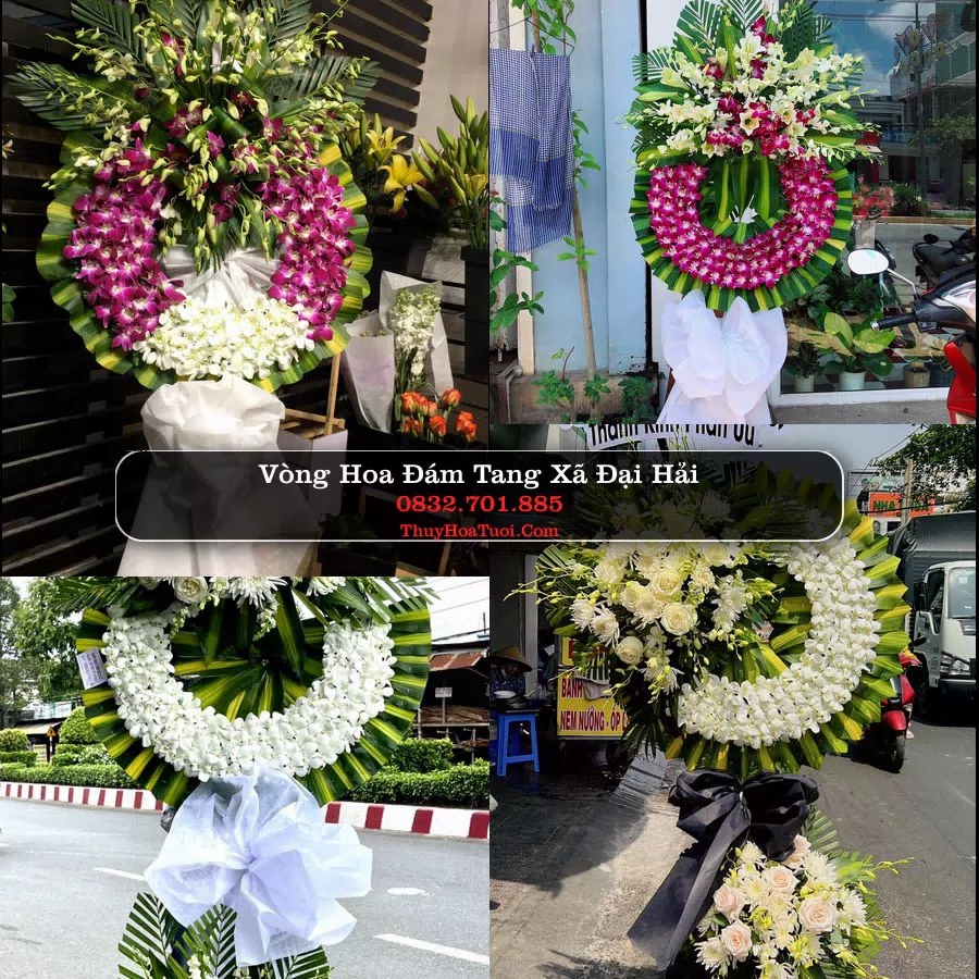 Vòng hoa chia buồn Xã Đại Hải - ThuyHoaTuoi.Com