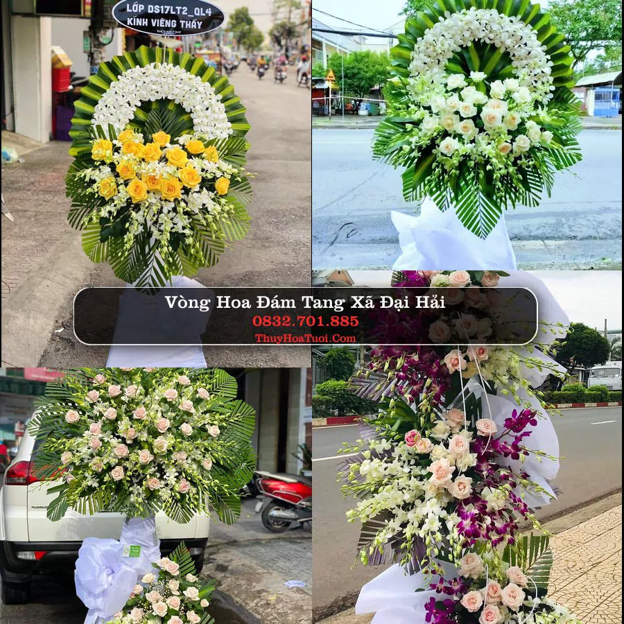 Kệ hoa tang lễ giao tại Xã Đại Hải, Cần Thơ