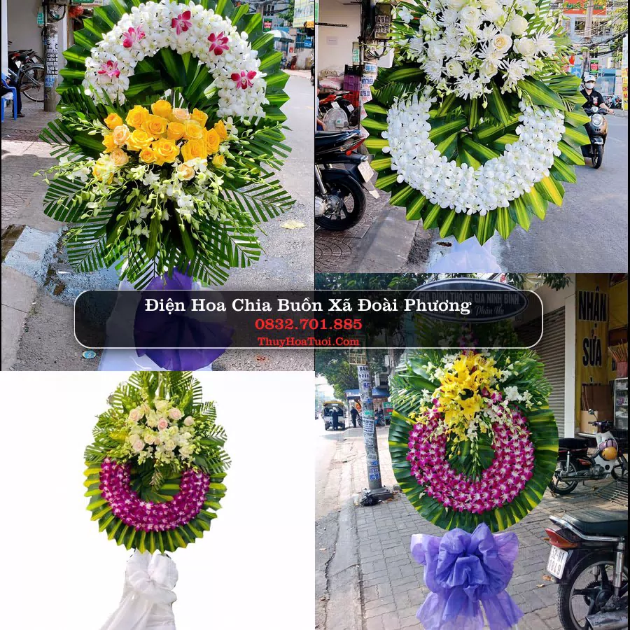 Đặt Hoa Đám Tang tại Xã Đoài Phương, Hà Nội