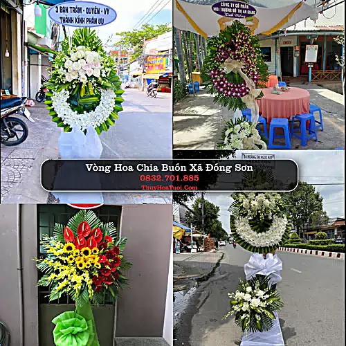 Đặt Hoa Tang Lễ tại Xã Đồng Sơn, Đồng Tháp