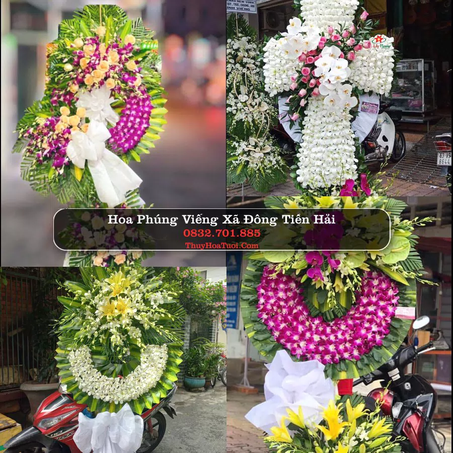 Kệ hoa tang lễ giao tại Xã Đông Tiền Hải, Hưng Yên