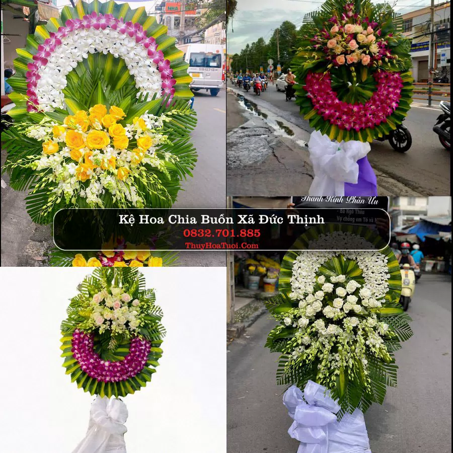 Đặt Vòng Hoa Chia Buồn tại Xã Đức Thịnh, Hà Tĩnh