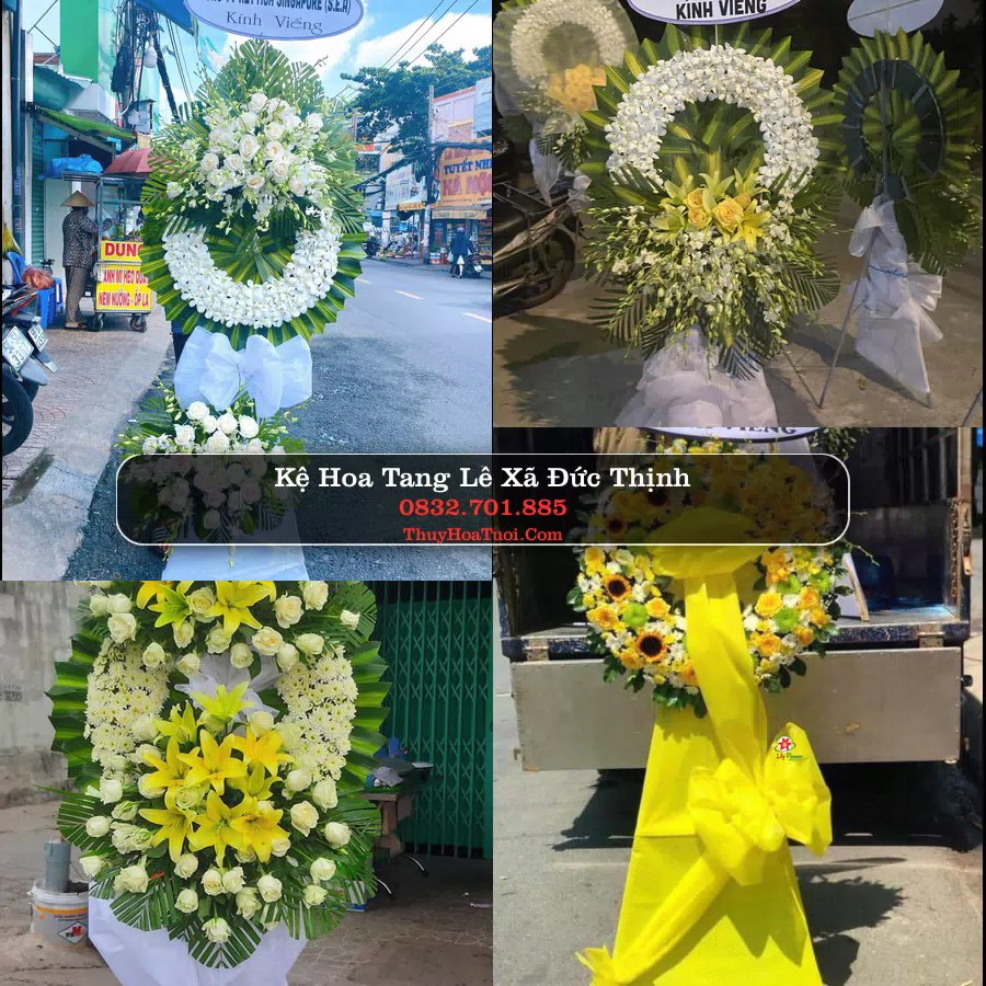 Kệ hoa tang lễ giao tại Xã Đức Thịnh, Hà Tĩnh