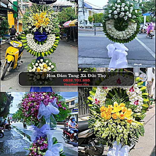 Đặt Hoa Chia Buồn tại Xã Đức Thọ, Hà Tĩnh