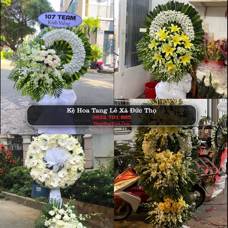 Vòng hoa chia buồn Xã Đức Thọ - ThuyHoaTuoi.Com