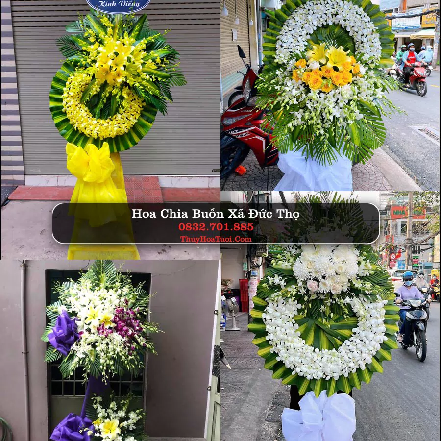 Kệ hoa tang lễ giao tại Xã Đức Thọ, Hà Tĩnh