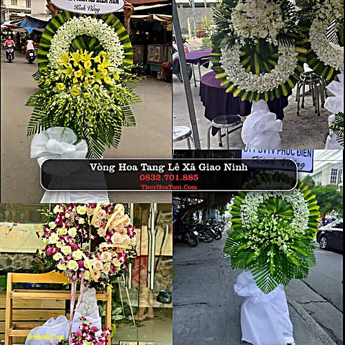 Đặt Vòng Hoa Tang Lễ tại Xã Giao Ninh, Ninh Bình