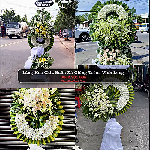 Đặt Vòng Hoa Tang Lễ tại Xã Giồng Trôm, Vĩnh Long