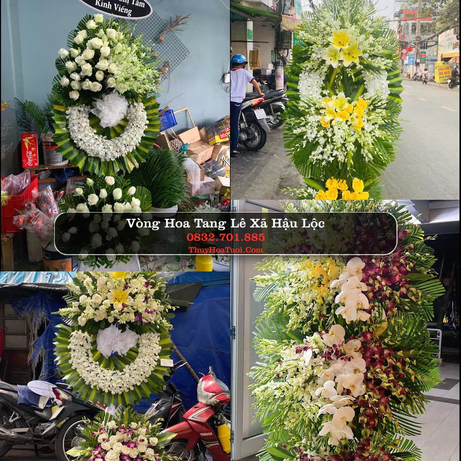 Đặt Hoa Chia Buồn tại Xã Hậu Lộc, Thanh Hóa