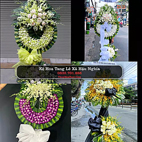 Đặt Hoa Chia Buồn tại Xã Hậu Nghĩa, Tây Ninh