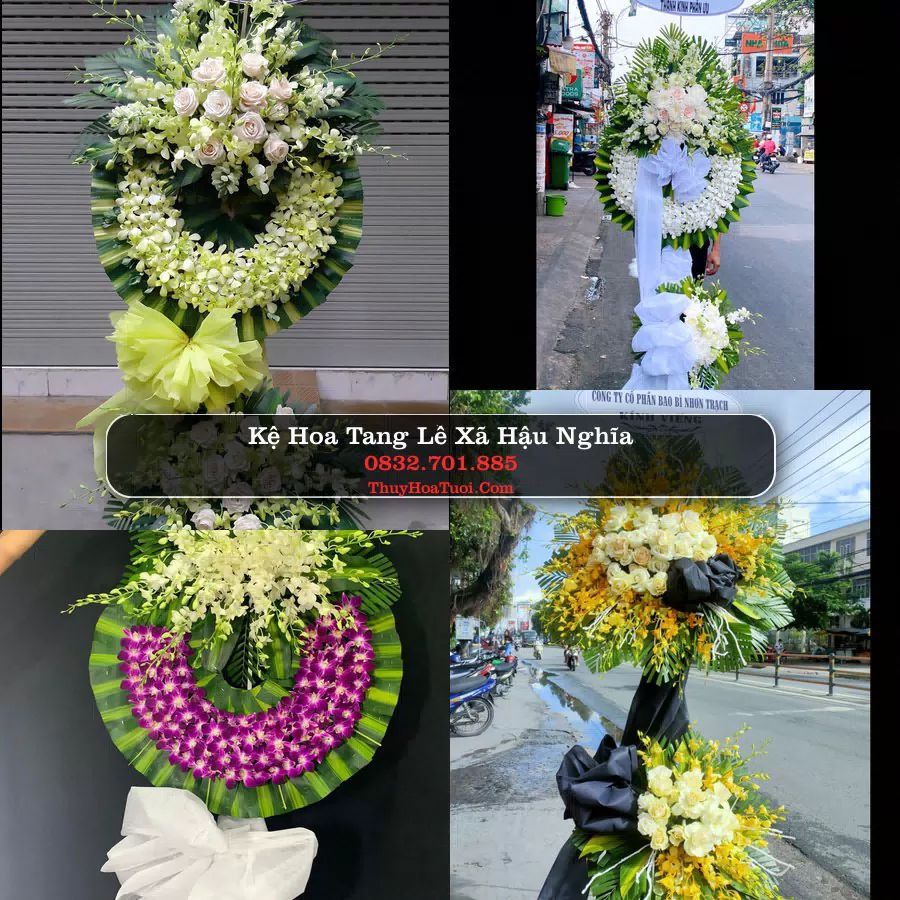 Đặt Hoa Chia Buồn tại Xã Hậu Nghĩa, Tây Ninh