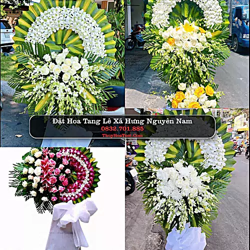 Đặt Hoa Chia Buồn tại Xã Hưng Nguyên Nam, Nghệ An