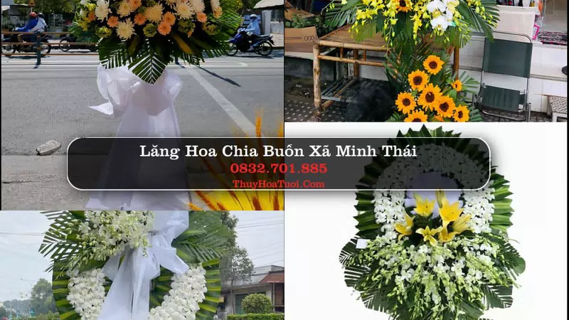 Đặt Vòng Hoa Chia Buồn tại Xã Minh Thái, Ninh Bình