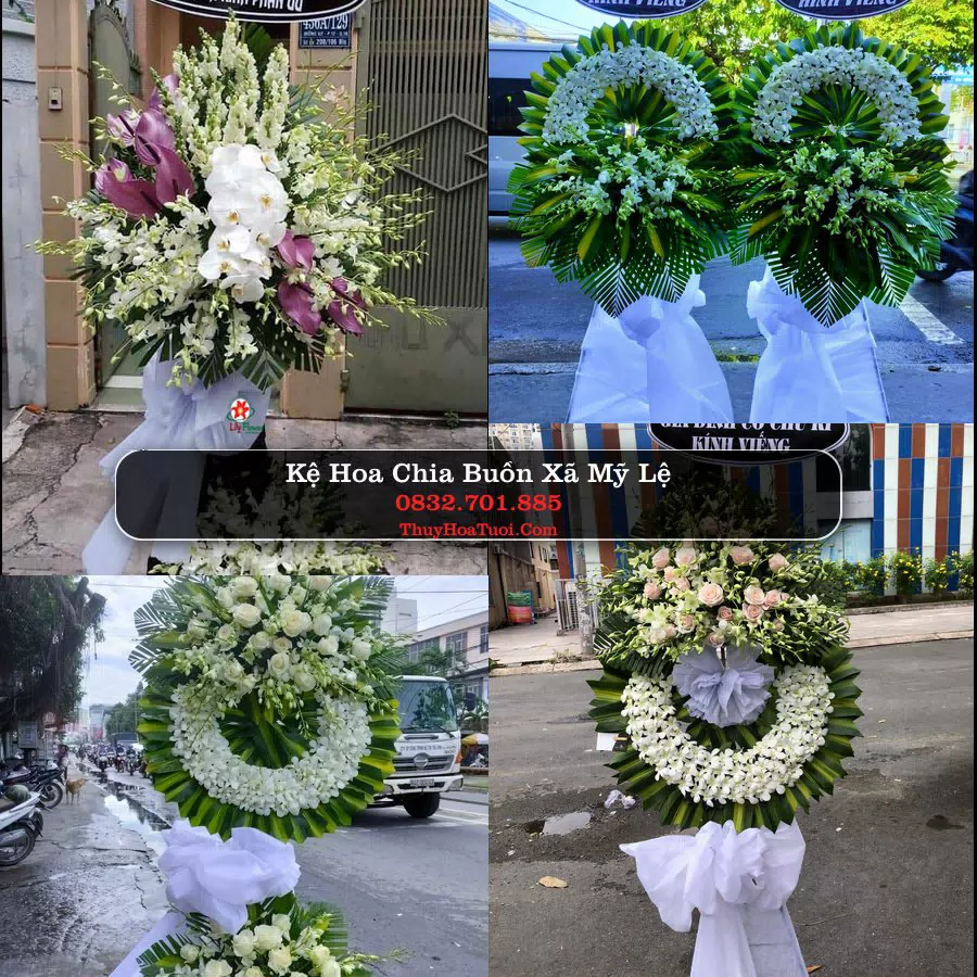 Kệ hoa tang lễ giao tại Xã Mỹ Lệ, Tây Ninh