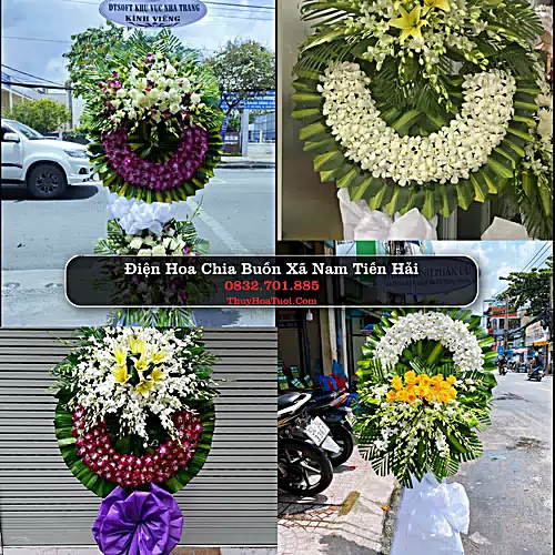 Đặt Vòng Hoa Tang Lễ tại Xã Nam Tiền Hải, Hưng Yên