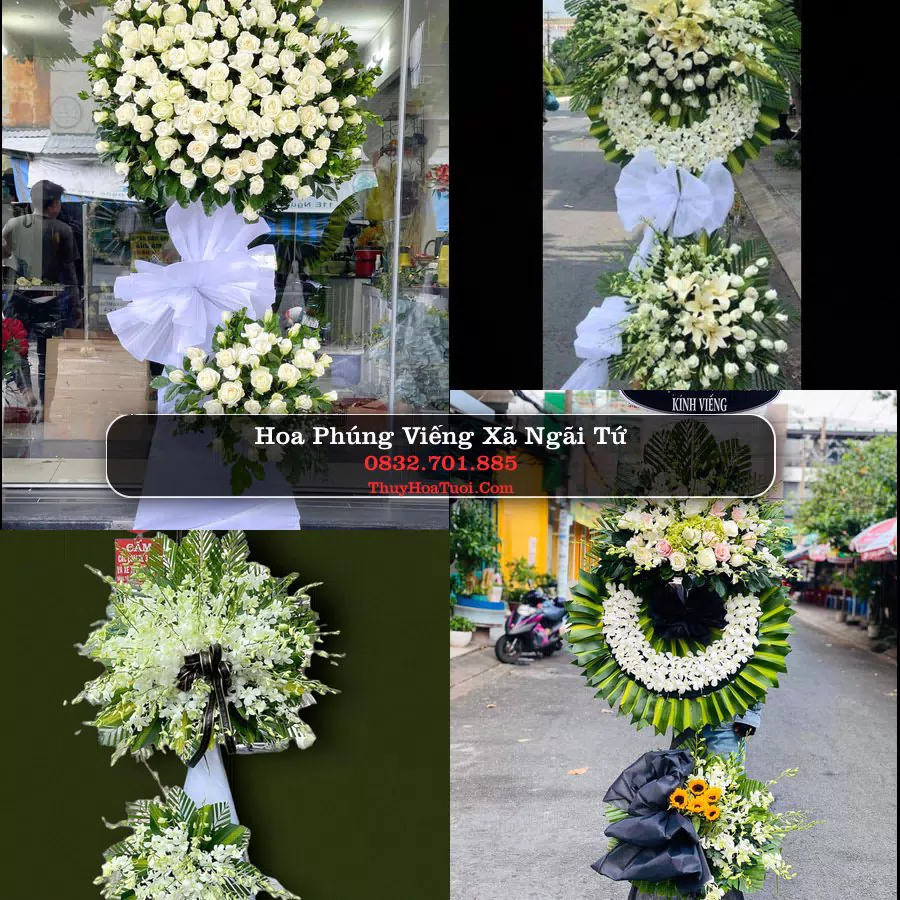Đặt Vòng Hoa Chia Buồn tại Xã Ngãi Tứ, Vĩnh Long