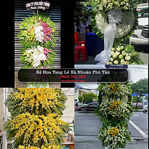 Đặt Vòng Hoa Chia Buồn tại Xã Nhuận Phú Tân, Vĩnh Long