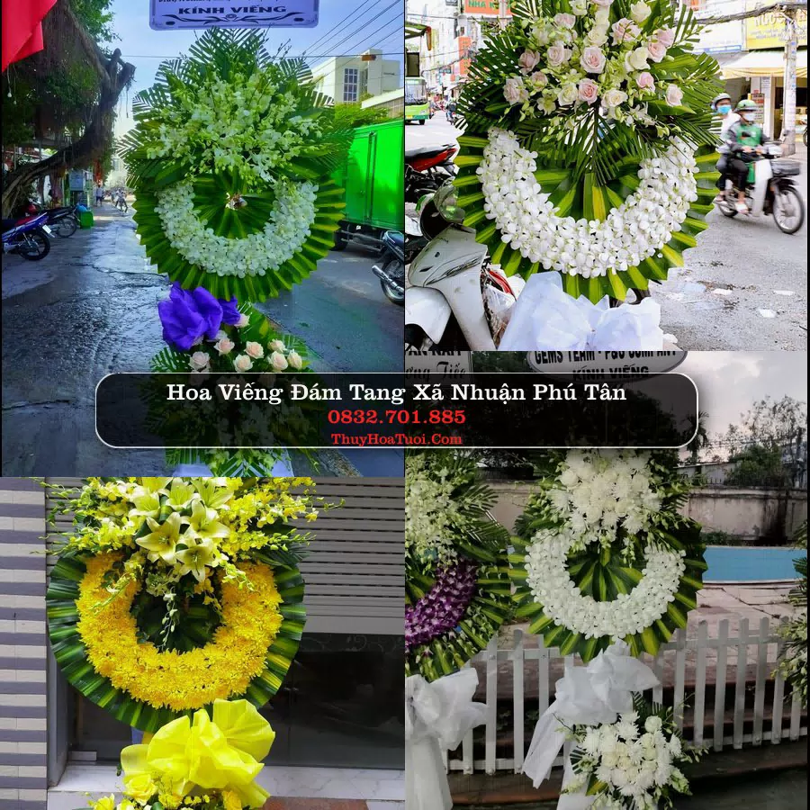 Kệ hoa tang lễ giao tại Xã Nhuận Phú Tân, Vĩnh Long