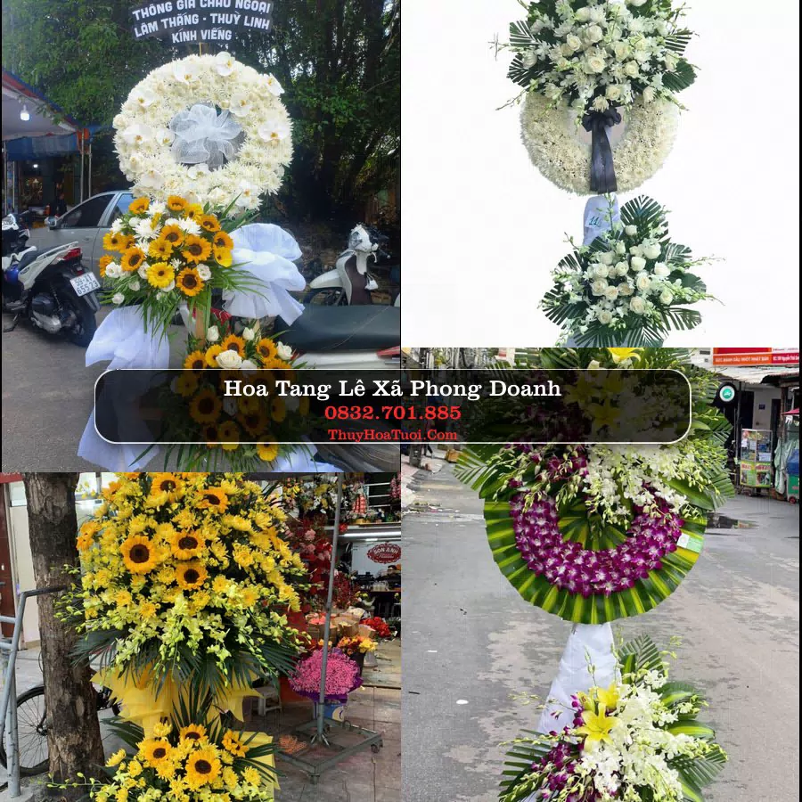 Đặt Hoa Chia Buồn tại Xã Phong Doanh, Ninh Bình