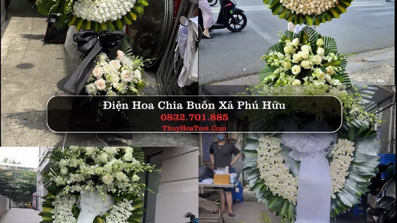 Đặt Vòng Hoa Chia Buồn tại Xã Phú Hữu, Cần Thơ