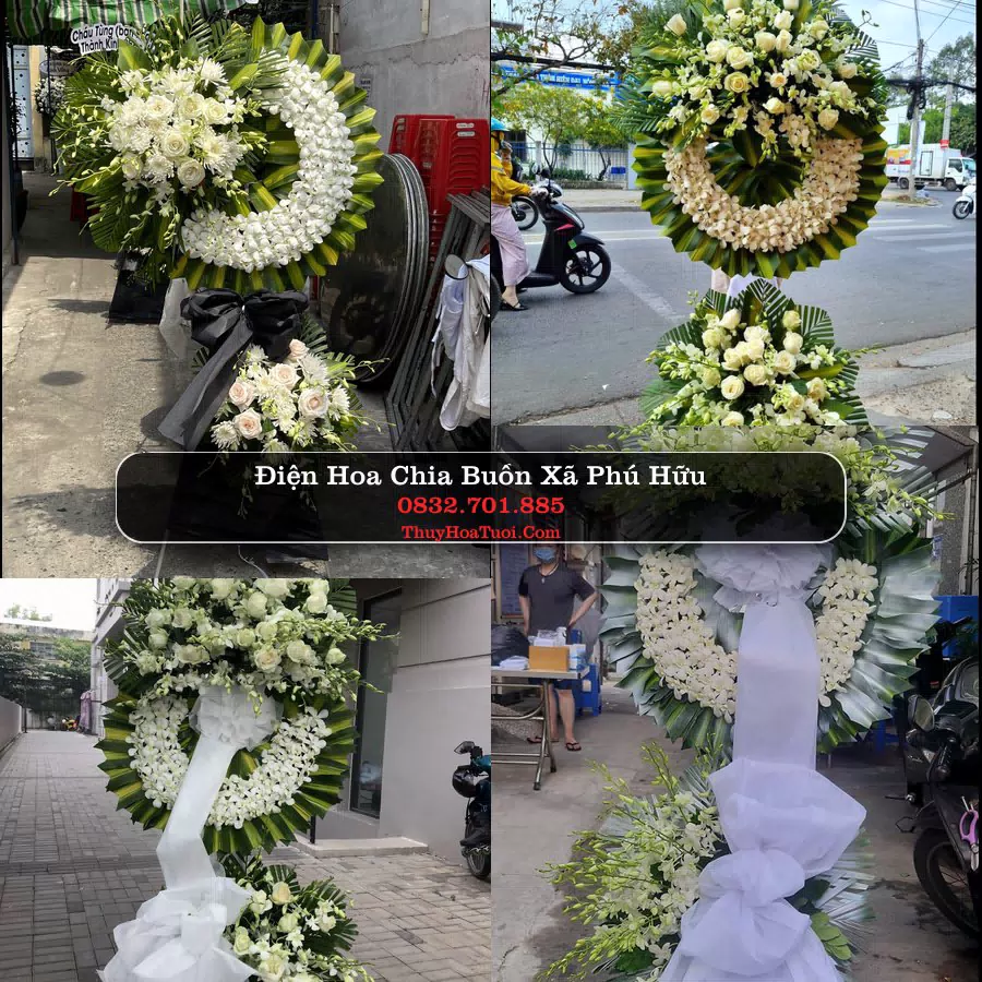 Đặt Vòng Hoa Chia Buồn tại Xã Phú Hữu, Cần Thơ
