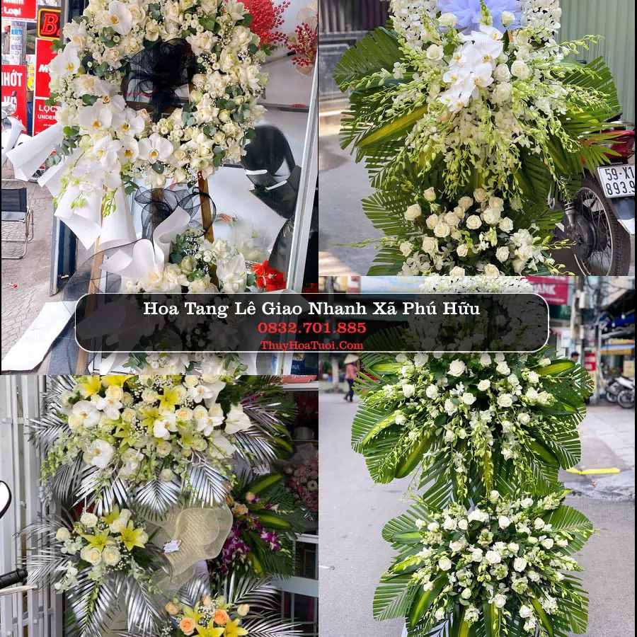 Kệ hoa tang lễ giao tại Xã Phú Hữu, Cần Thơ
