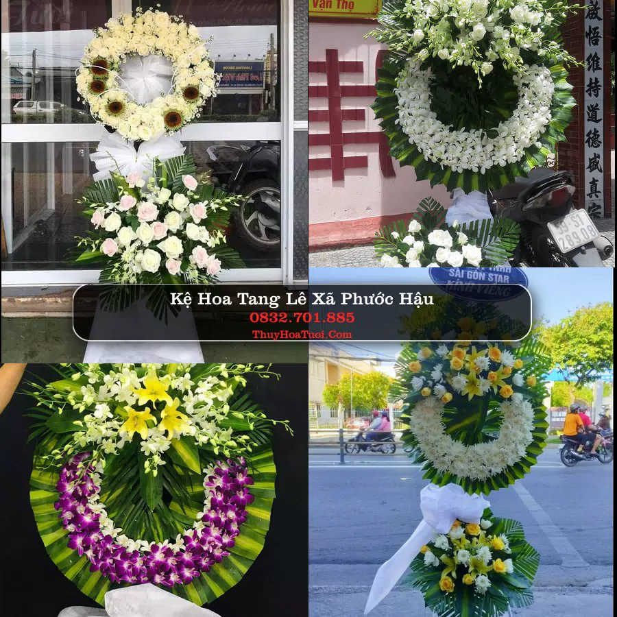 Kệ hoa tang lễ giao tại Xã Phước Hậu, Khánh Hòa