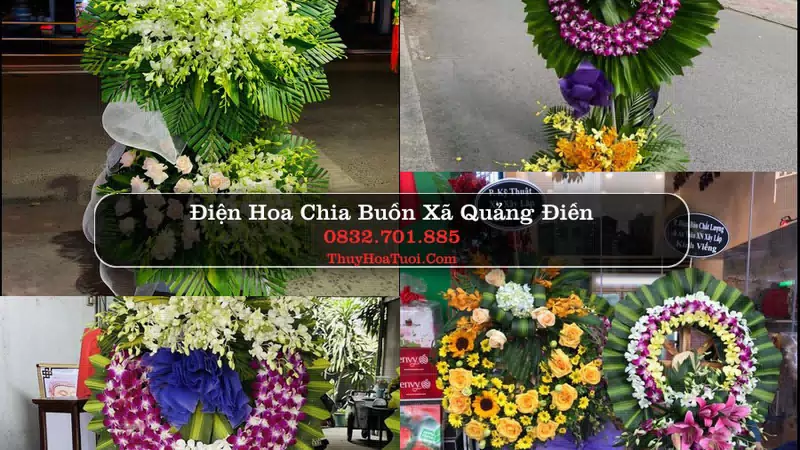 Đặt Vòng Hoa Tang Lễ tại Xã Quảng Điền, Huế