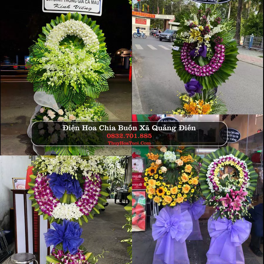 Đặt Vòng Hoa Tang Lễ tại Xã Quảng Điền, Huế