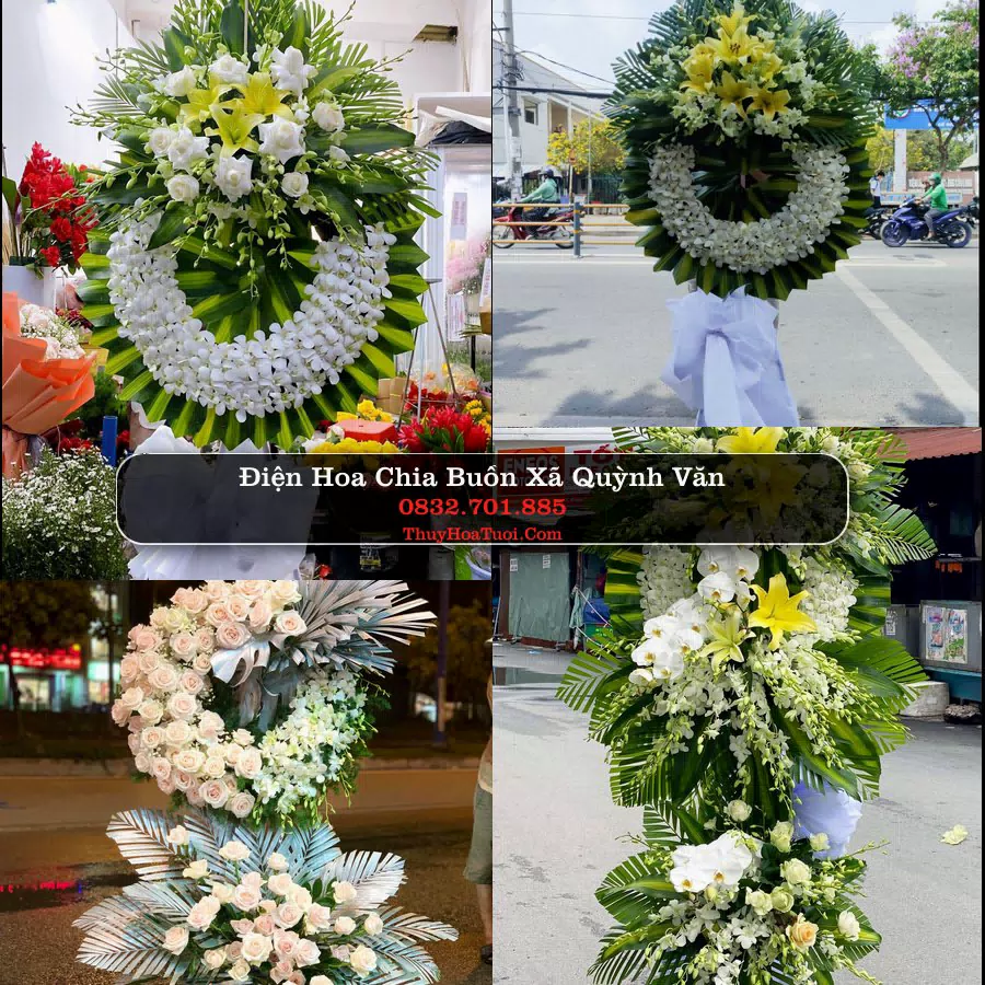 Đặt Vòng Hoa Tang Lễ tại Xã Quỳnh Văn, Nghệ An
