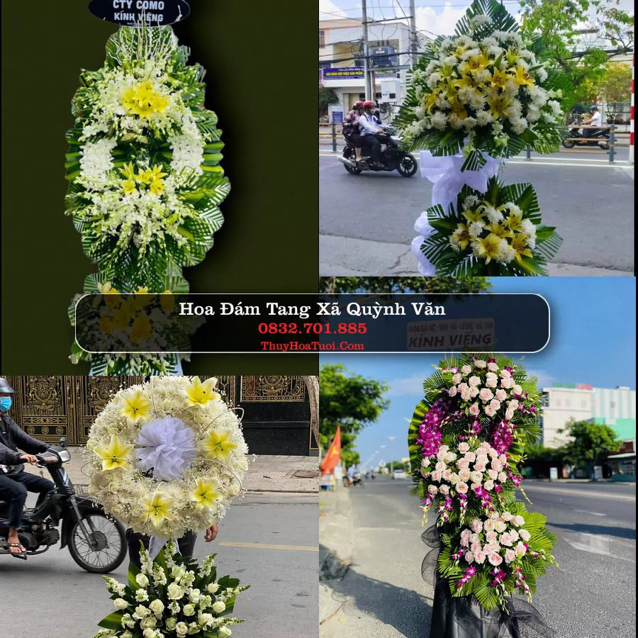 Kệ hoa tang lễ giao tại Xã Quỳnh Văn, Nghệ An