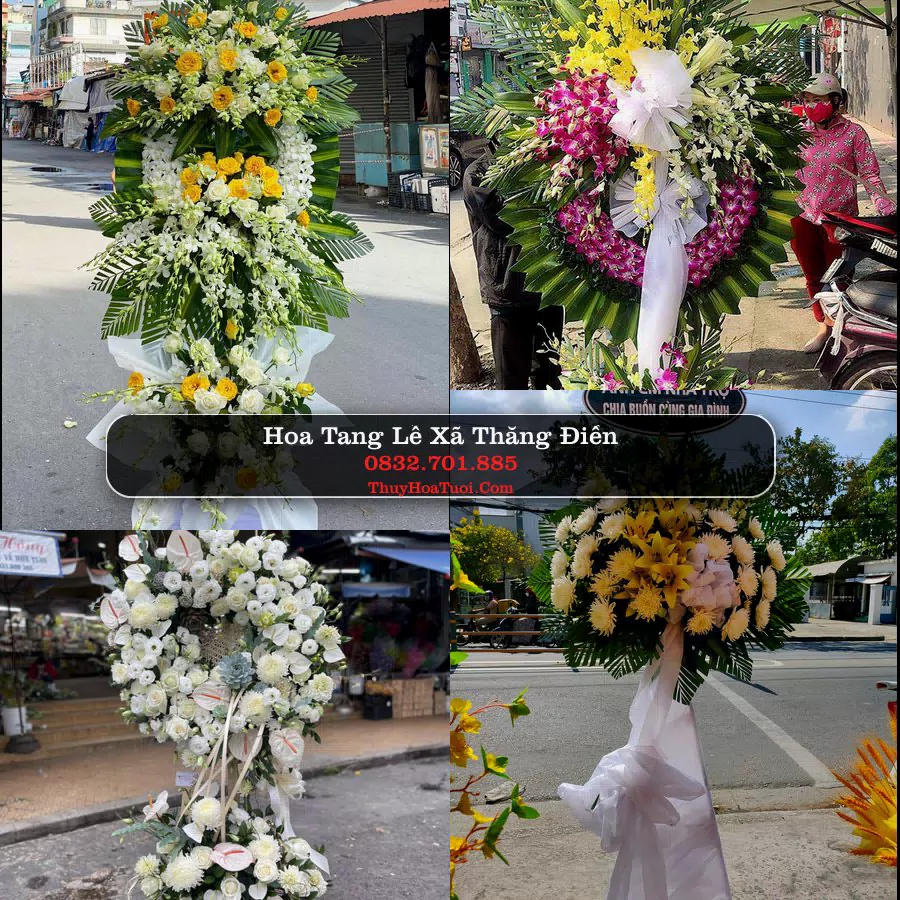 Kệ hoa tang lễ giao tại Xã Thăng Điền, Đà Nẵng