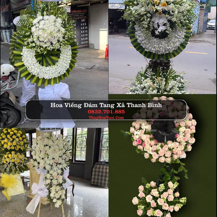 Đặt Vòng Hoa Tang Lễ tại Xã Thanh Bình, Đồng Tháp
