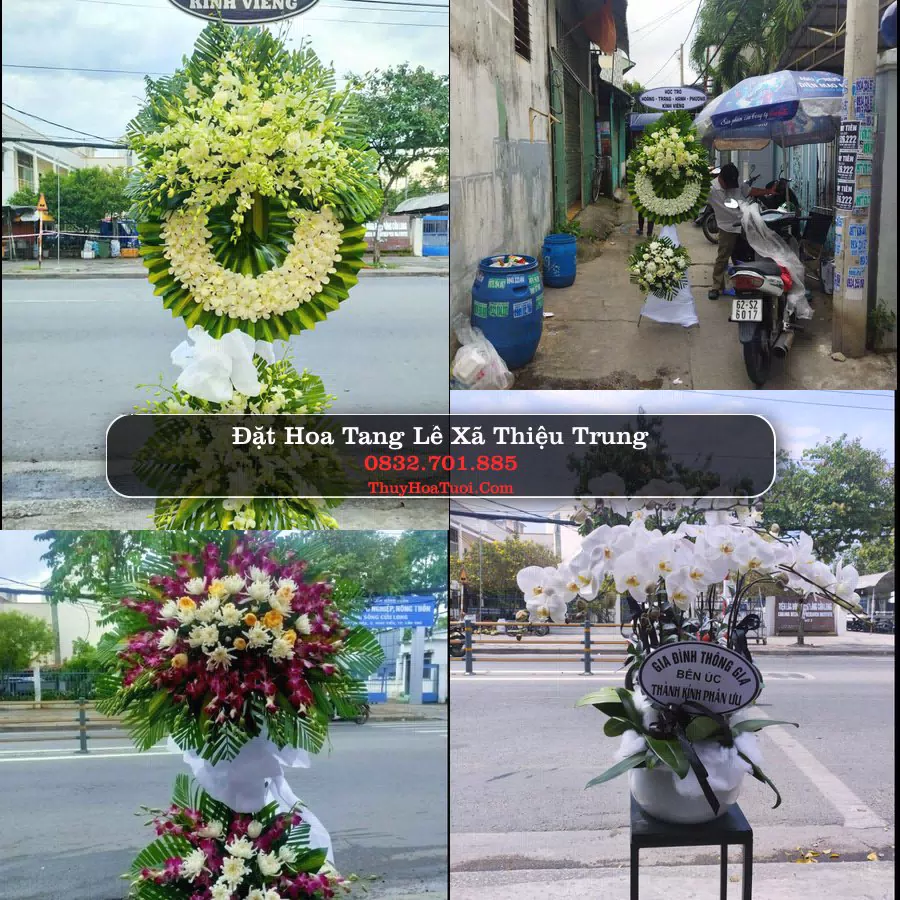 Đặt Vòng Hoa Tang Lễ tại Xã Thiệu Trung, Thanh Hóa