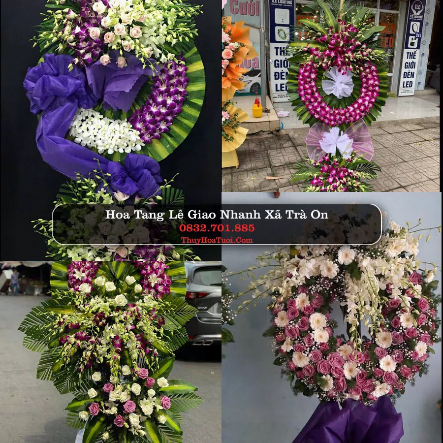 Đặt Hoa Chia Buồn tại Xã Trà Ôn, Vĩnh Long