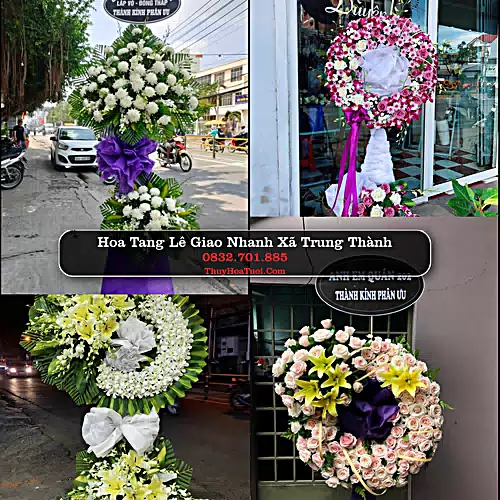 Đặt Hoa Chia Buồn tại Xã Trung Thành, Vĩnh Long