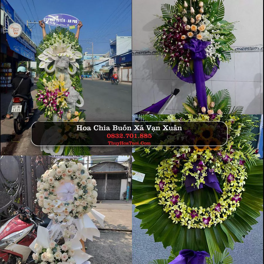 Đặt Vòng Hoa Tang Lễ tại Xã Vạn Xuân, Hưng Yên