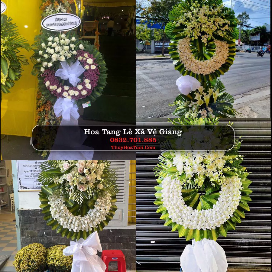 Kệ hoa tang lễ giao tại Xã Vệ Giang, Quảng Ngãi