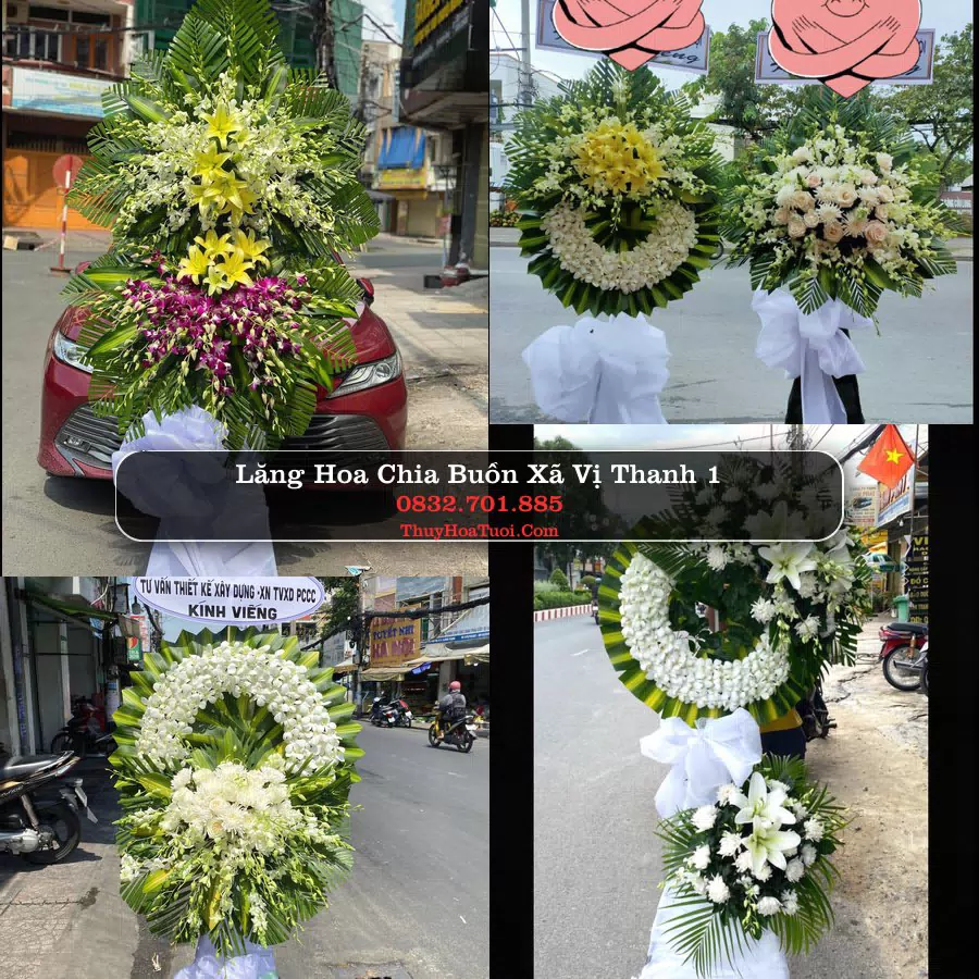 Kệ hoa tang lễ giao tại Xã Vị Thanh 1, Cần Thơ