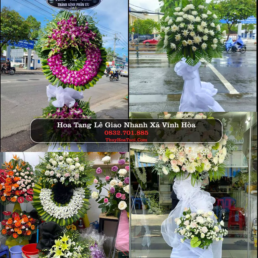 Đặt Vòng Hoa Chia Buồn tại Xã Vĩnh Hòa, Hải Phòng