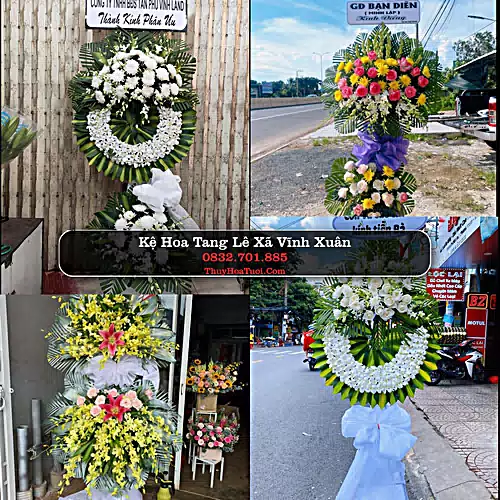 Đặt Vòng Hoa Tang Lễ tại Xã Vĩnh Xuân, Vĩnh Long