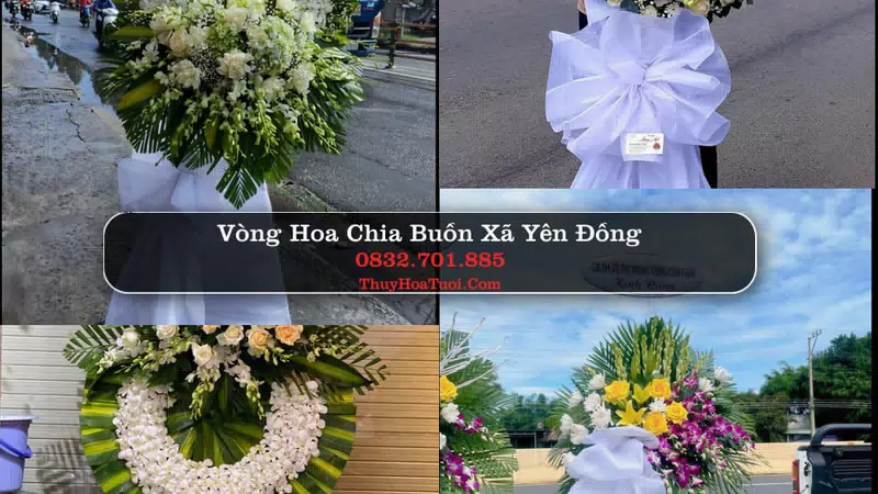 Đặt Hoa Chia Buồn tại Xã Yên Đồng, Ninh Bình