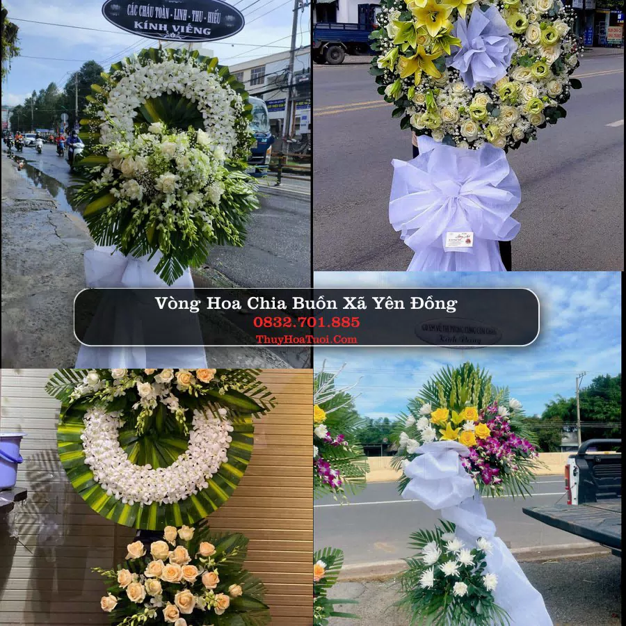 Đặt Hoa Chia Buồn tại Xã Yên Đồng, Ninh Bình